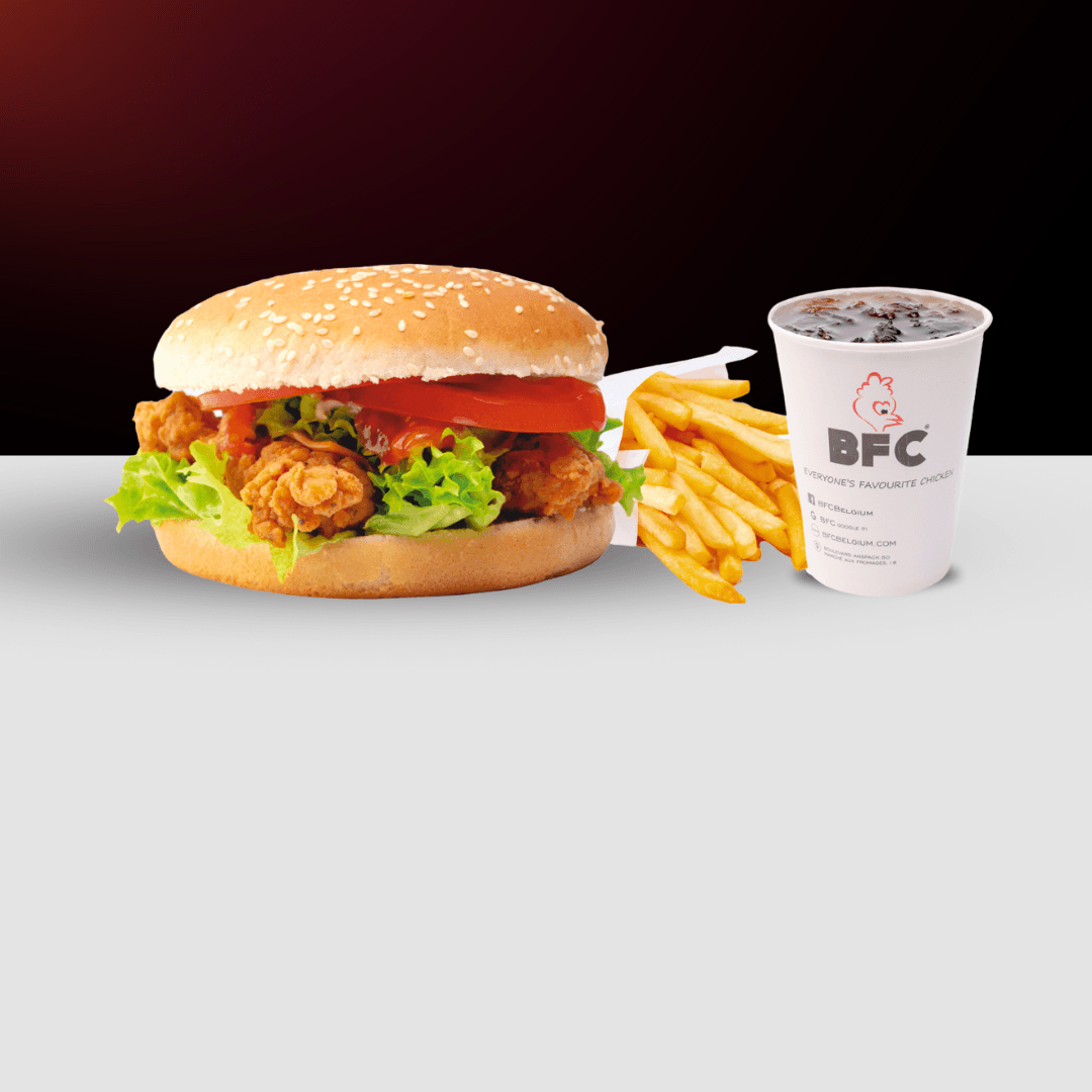Chicken Burger Menu